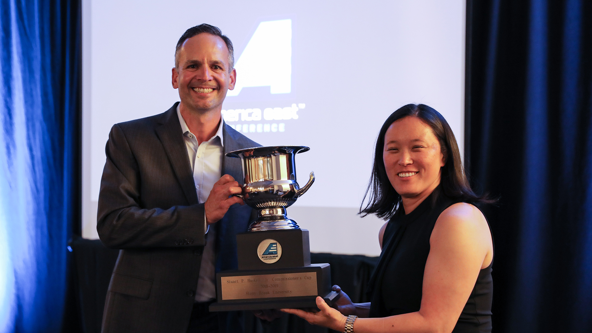 Stony Brook Secures Program's First Commissioner's Cup Stony Brook