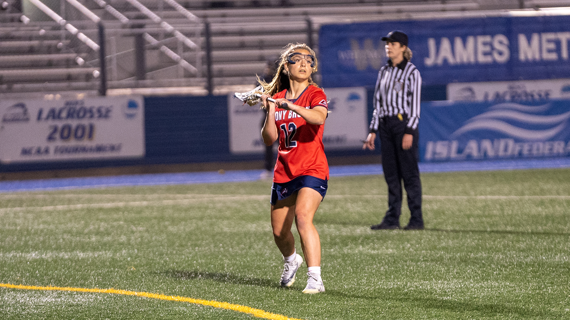 Masera's Seven Points Sparks Women's Lacrosse to Win at Hofstra Stony