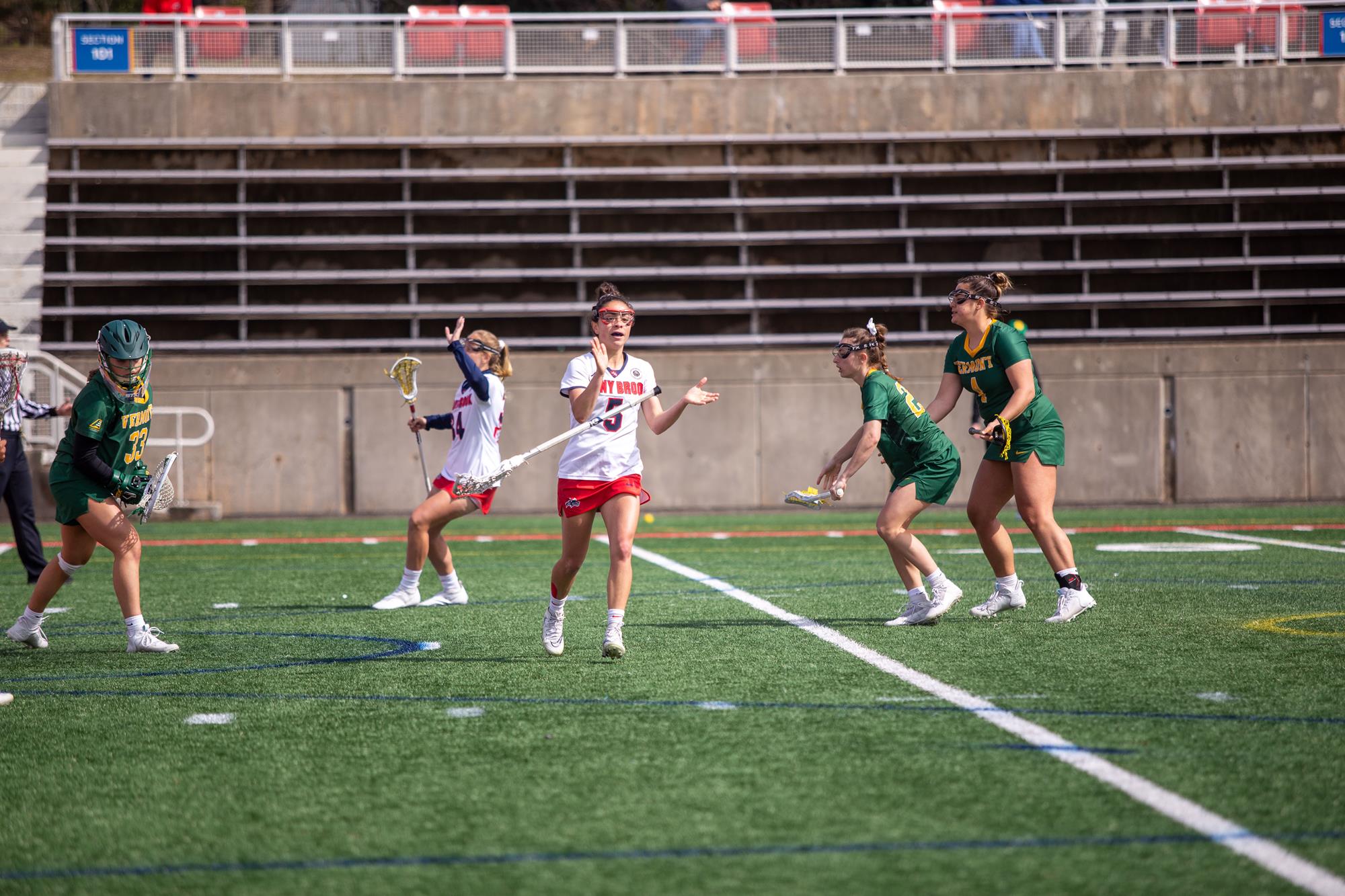 Balanced Attack Leads No. 5 Women's Lacrosse to Fourth Straight Win