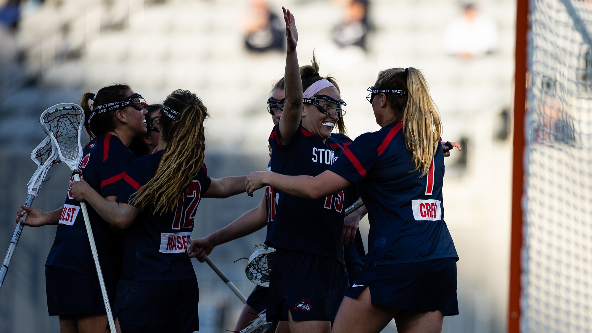 Nine Seawolves Tally Goals for Women's Lacrosse En Route to Victory at