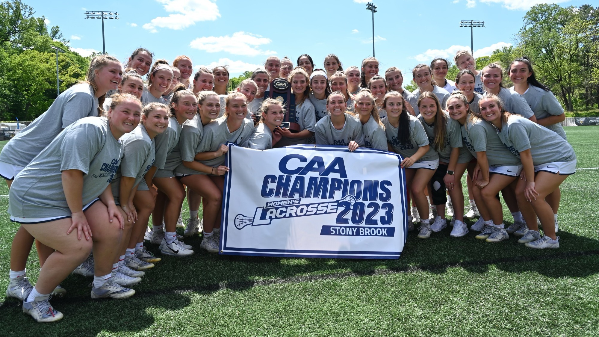 Women’s Lacrosse Dominates Towson to Secure FirstEver CAA Championship