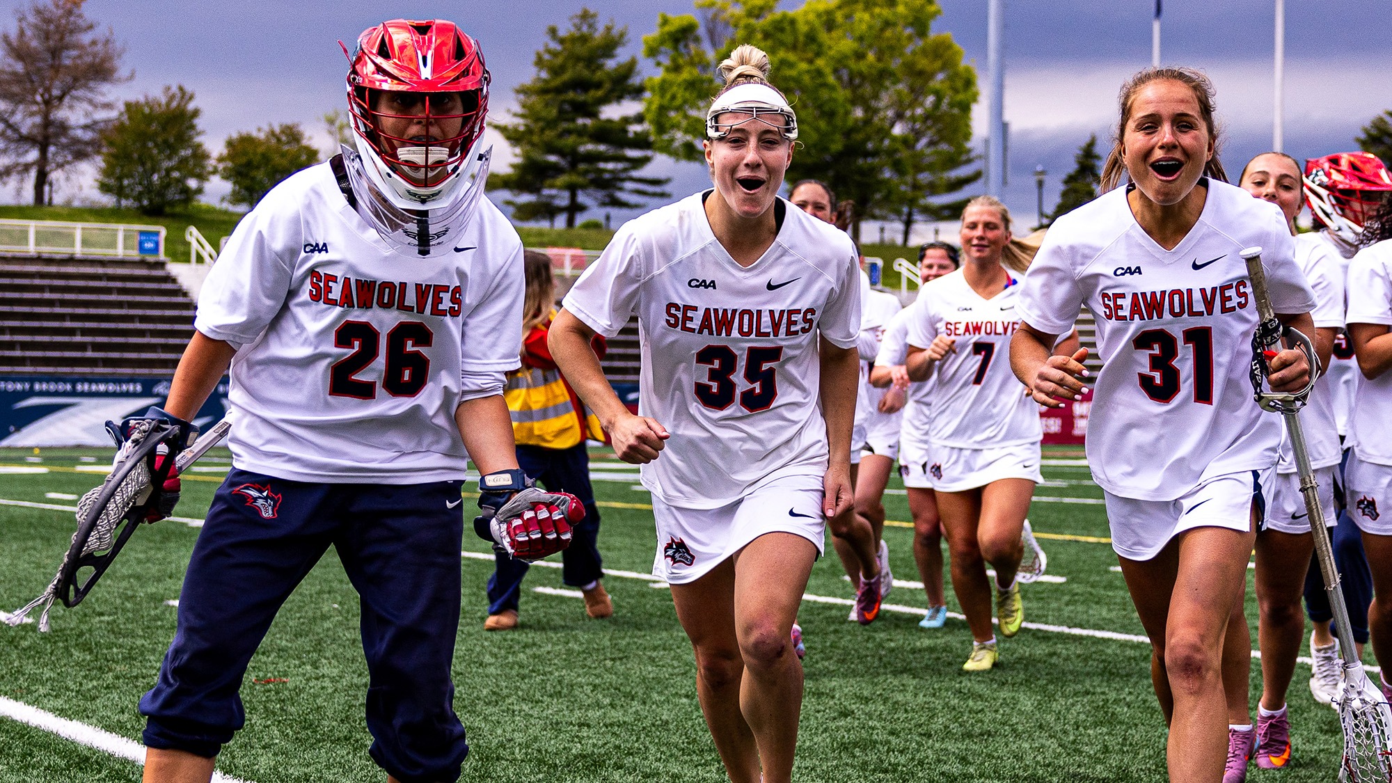 WLAX CAA Championship Celebration