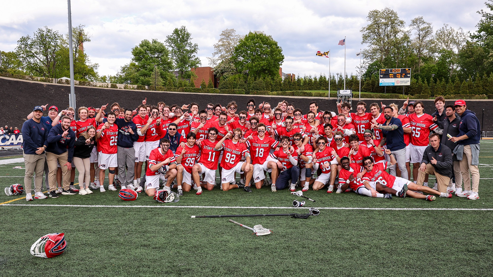 Men's Lacrosse Postgame CAA Championship
