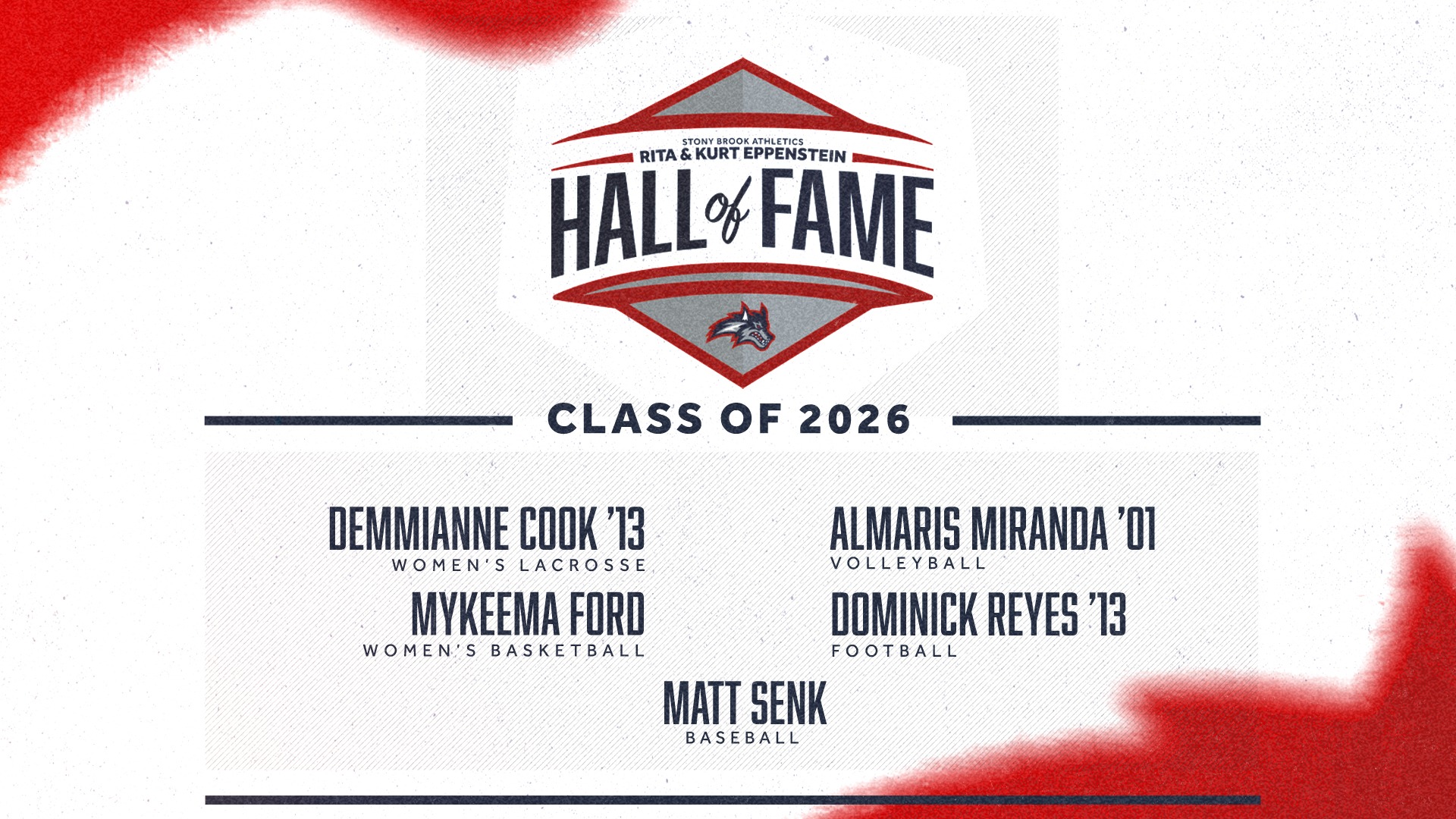 2026 Hall of Fame Class - Announcement