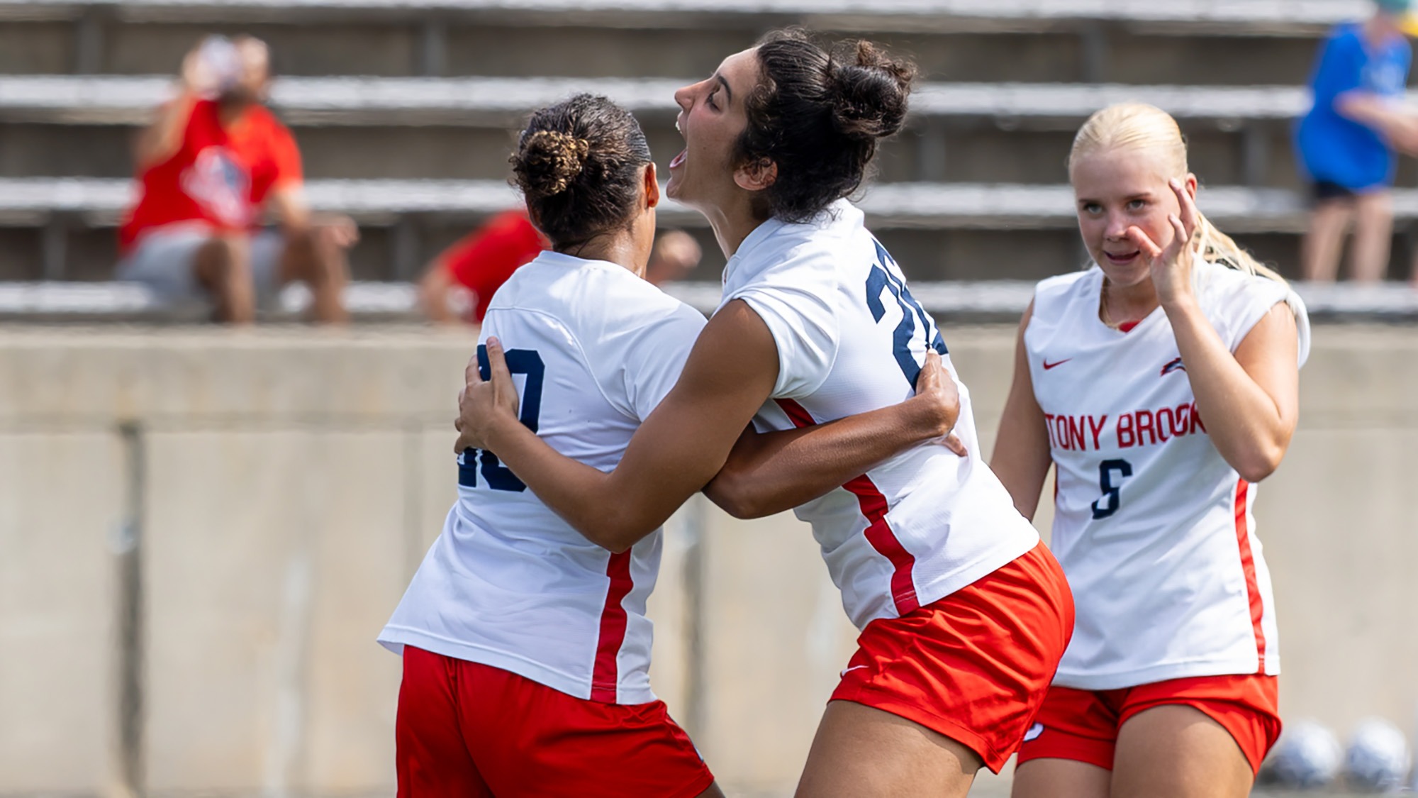 Allison George Goal Celebration - Penn