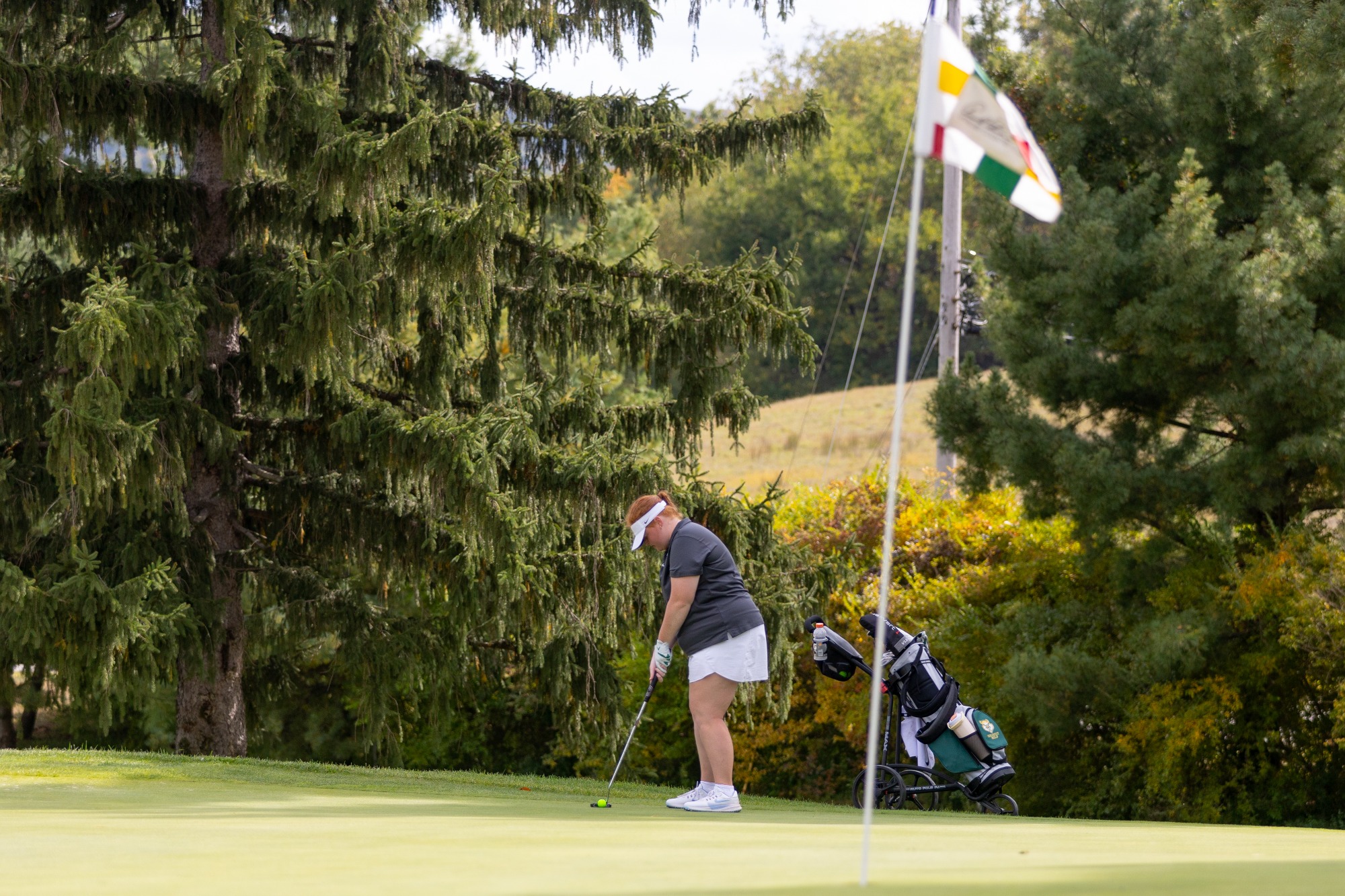 Saint Vincent women's golf invitational at historic Latrobe Country Club Monday, September 15, 2025 photo gallery by Julie Watkins.