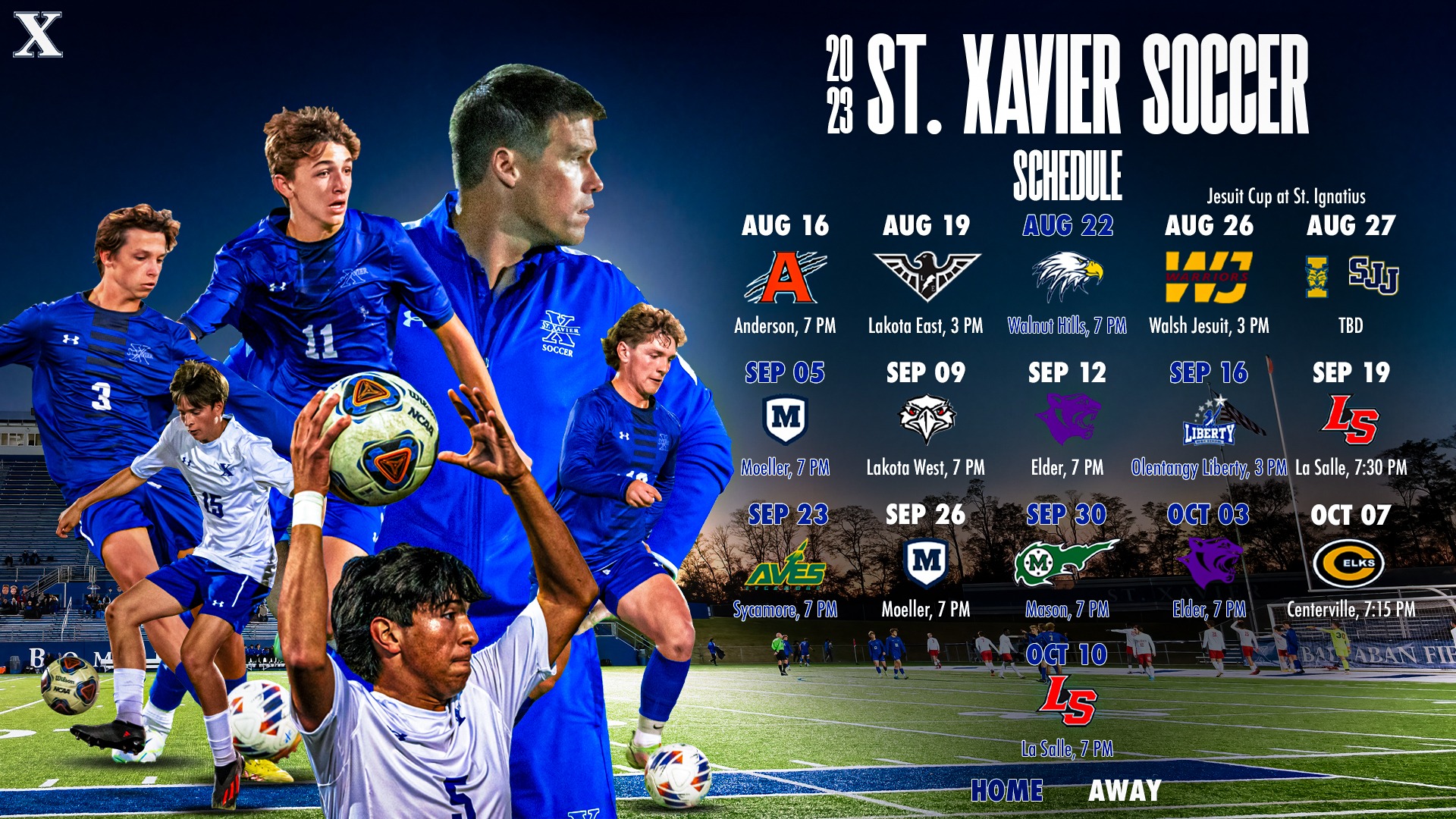 2023 Bomber Soccer Schedule Release St. Xavier High School Athletics