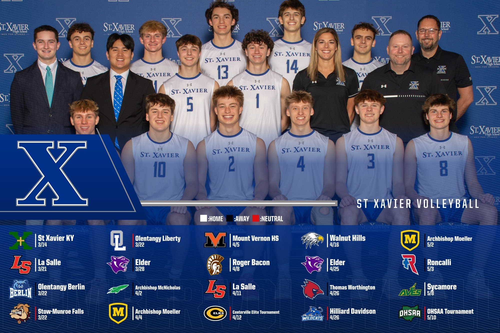 2025 Volleyball Schedule Release