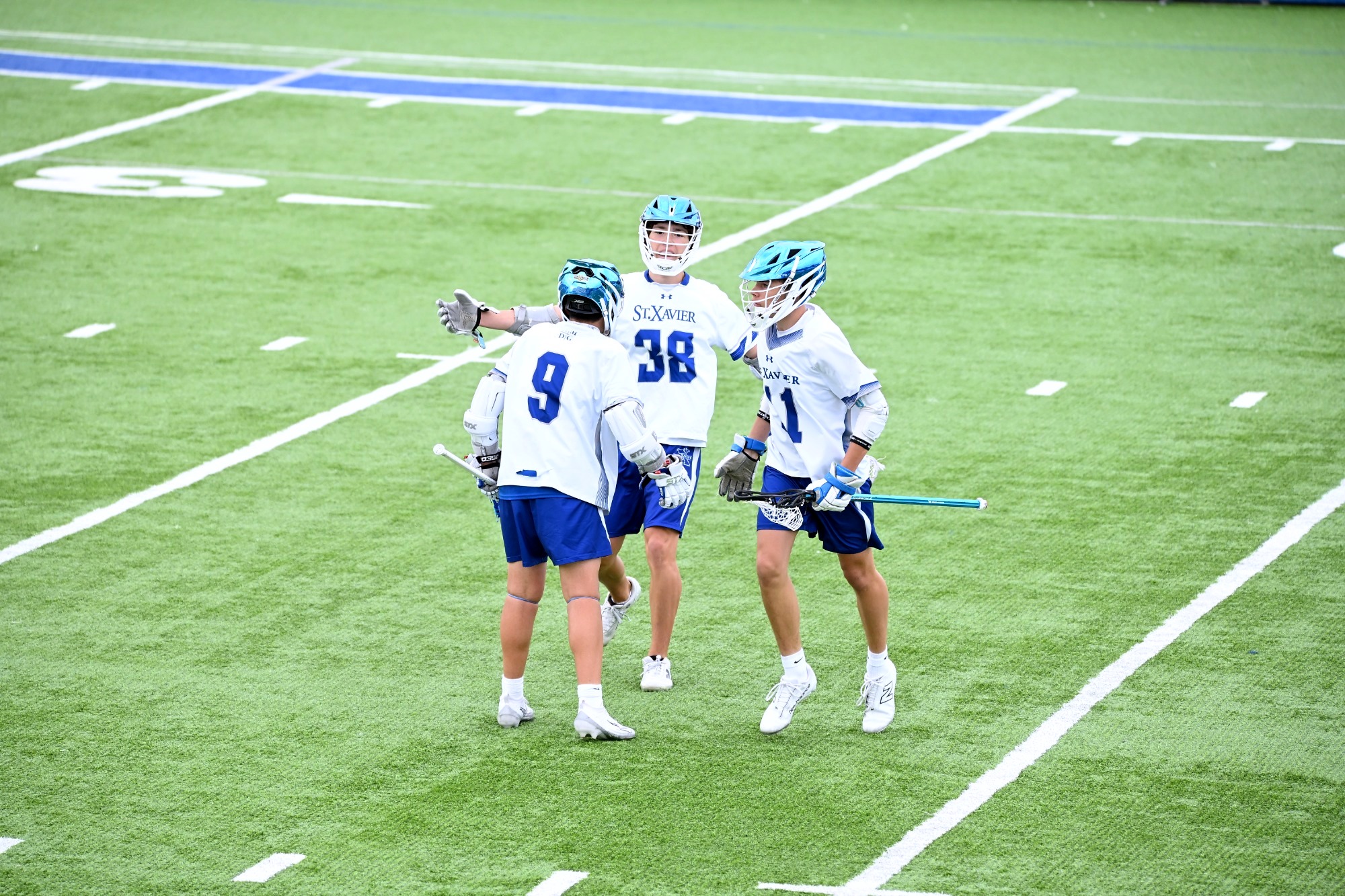 Bombers celebrate after goal against Elder 