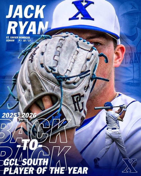 Jack Ryan wins Back-to-Back GCL Player of the Year 