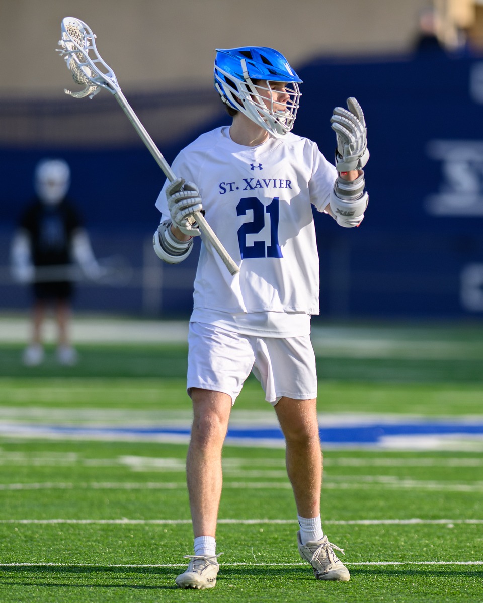 Bomber lacrosse calling for a screen 