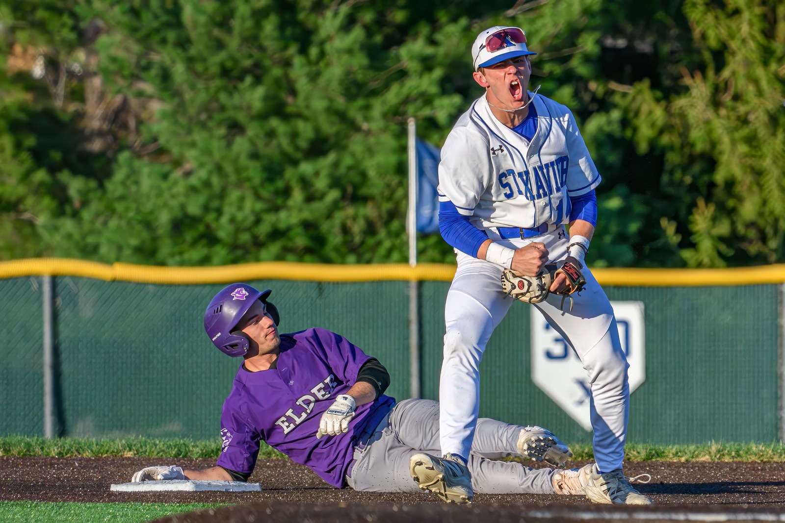 Bomber infield flexs on Elder after big play