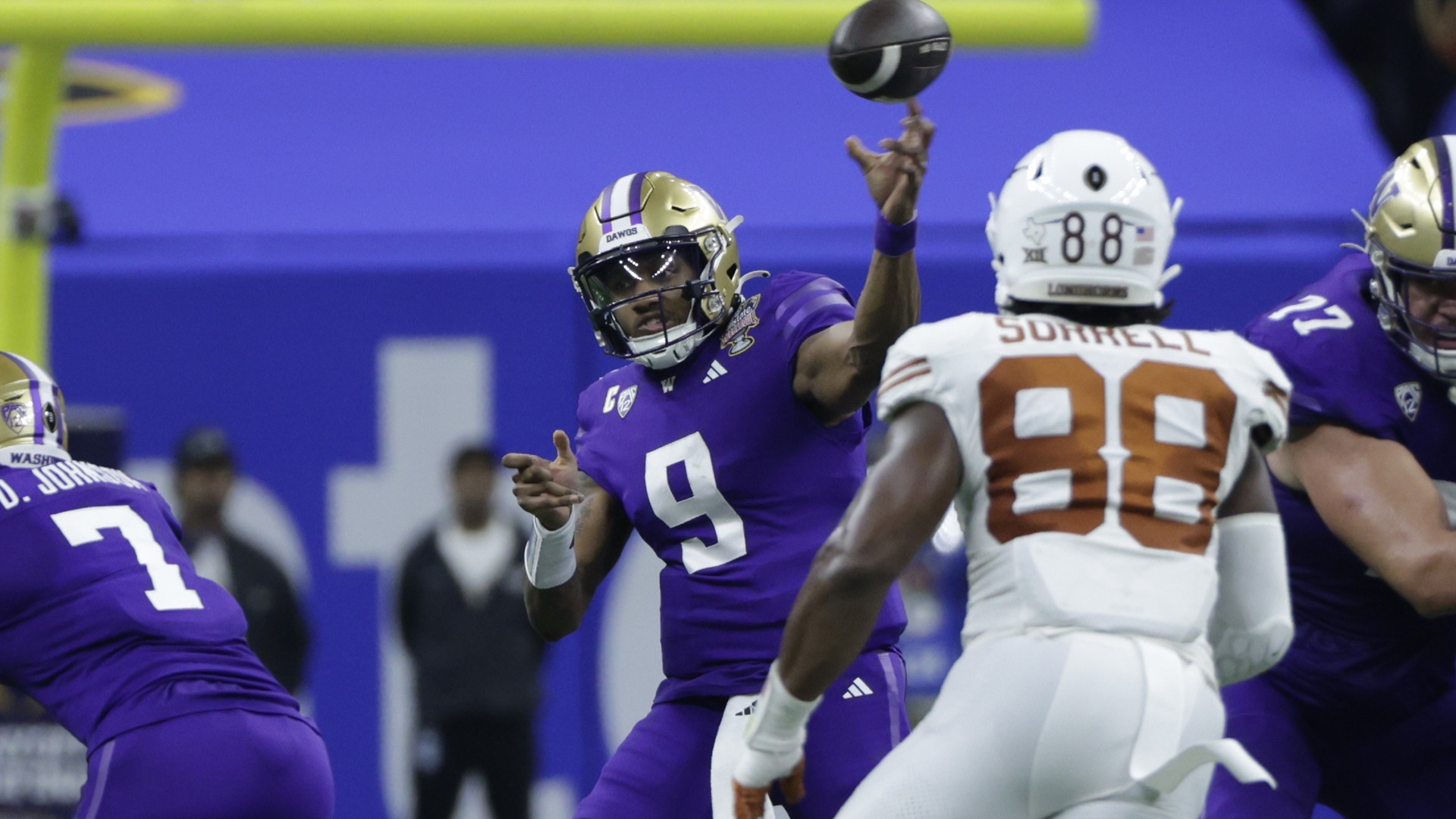 Michael Penix Jr and Defensive Stand Lead Washington to 3731 Allstate