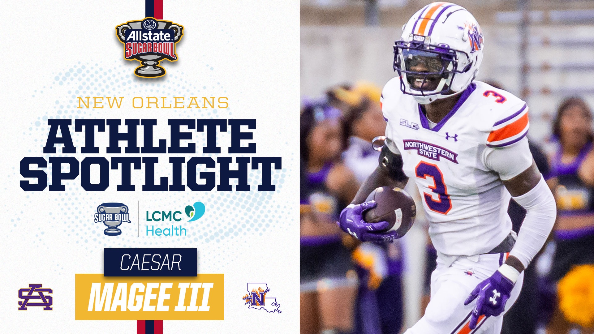 Caesar Magee III - St. Augustine/Northwestern State Football 2025