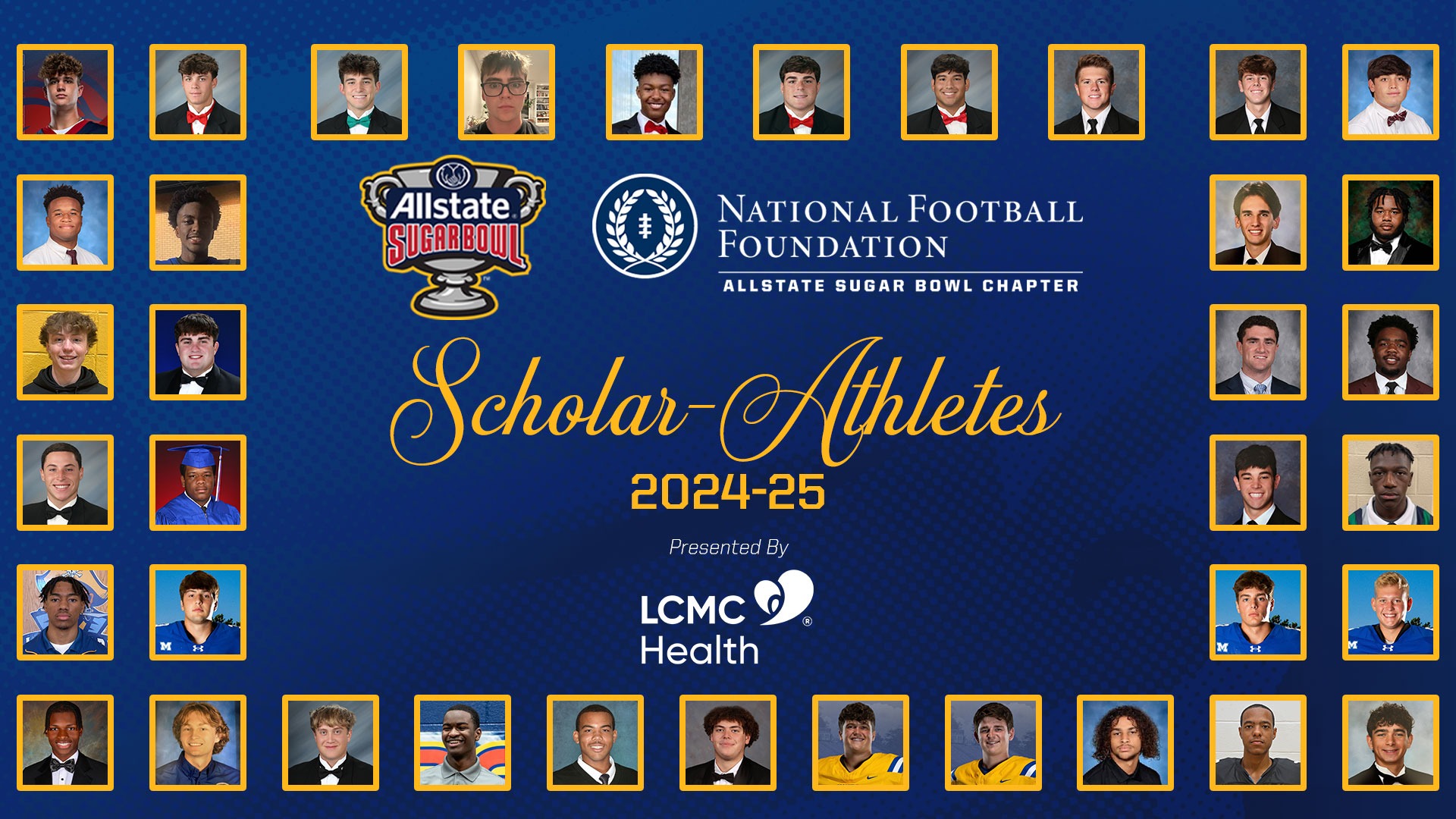 Allstate Sugar Bowl and National Football Foundation Honor Scholar