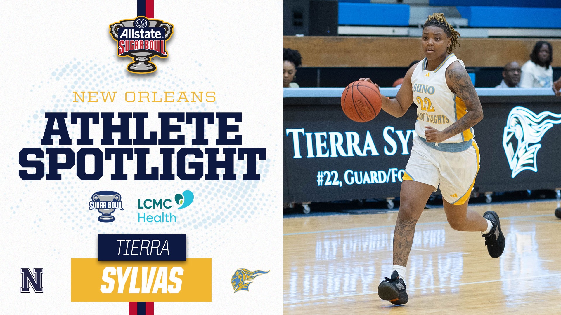 Tierra Sylvas, Northshore/SUNO Women’s Basketball 2026