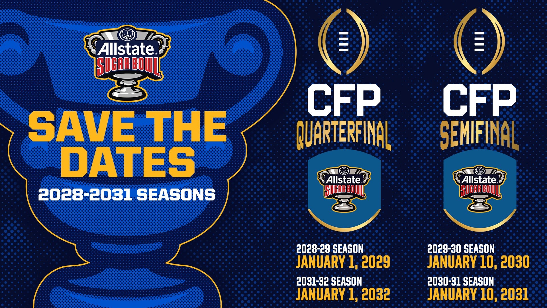 CFP Additional Dates