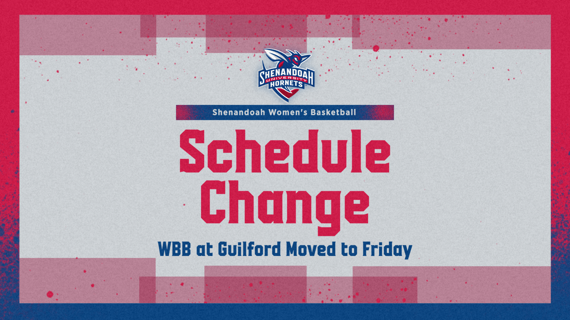 WBB vs Guilford Postponed