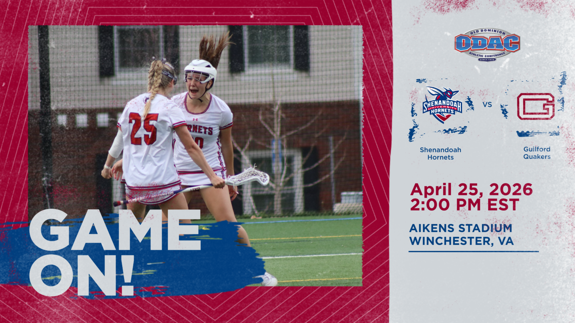 Women's Lacrosse First Round: Shenandoah vs Guilford