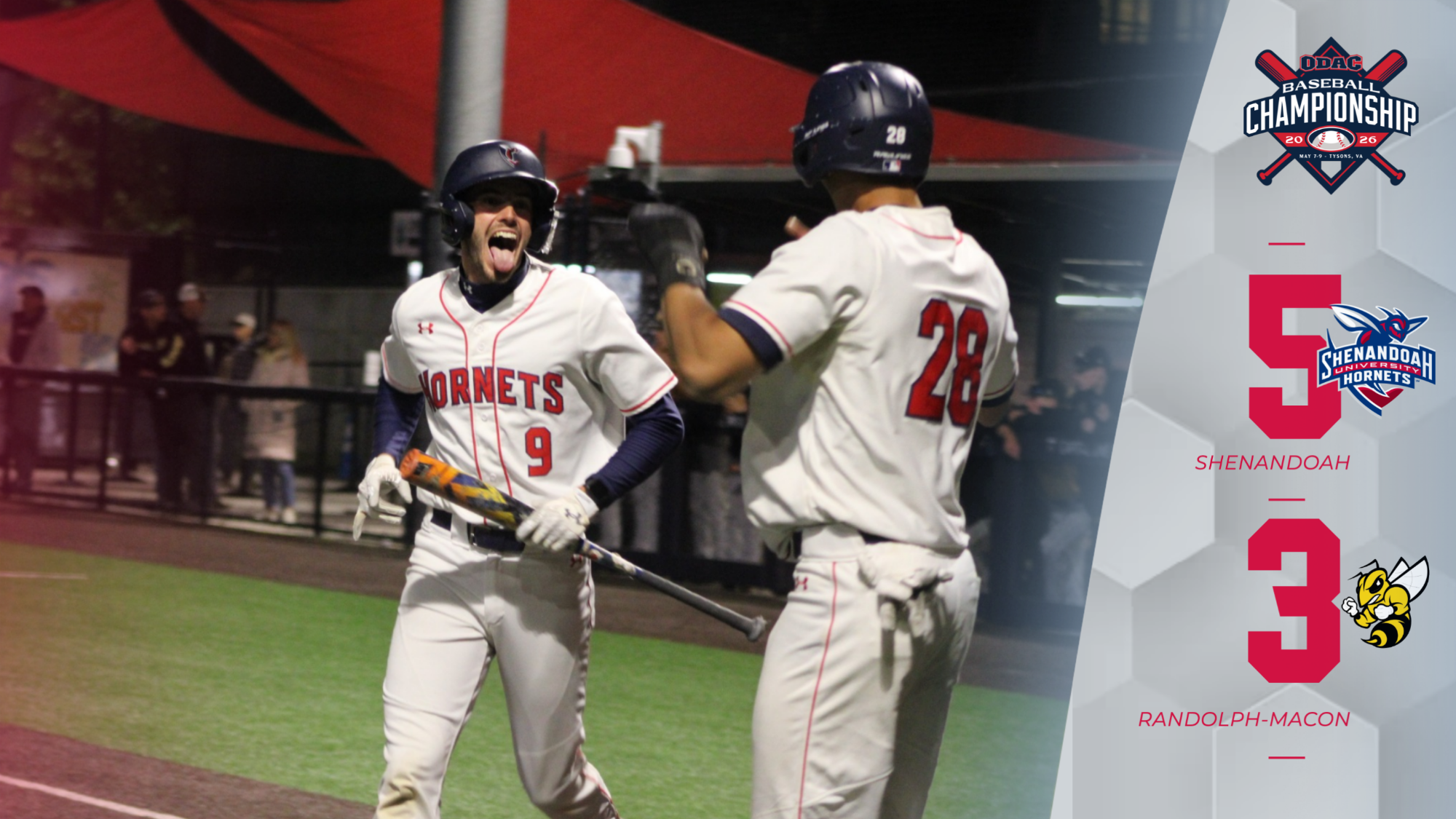 Baseball vs RMC ODAC Finals Weekend