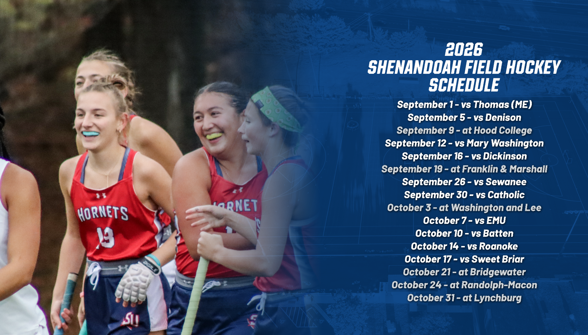 Fall 26 Schedules