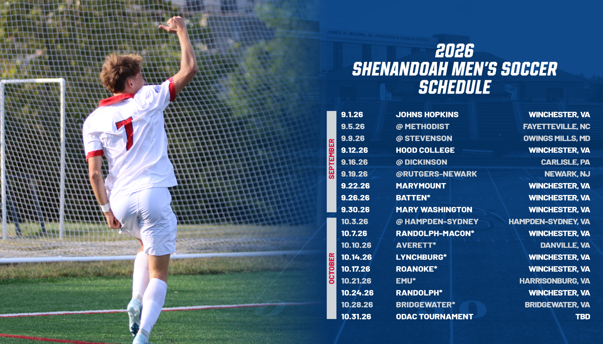 Fall 26 Schedules