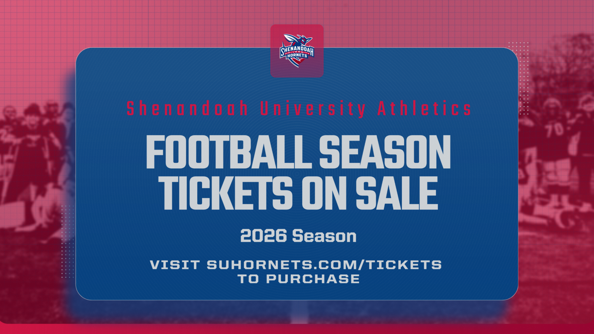2026 Shenandoah Football Season Tickets