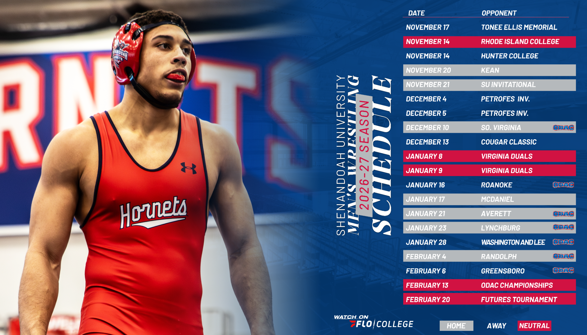 WRES Schedule 2627