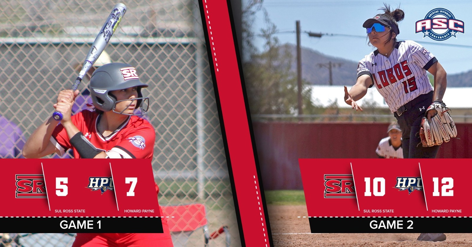 SOFTBALL Sul Ross battles with Yellow Jackets Sul Ross State University Athletics