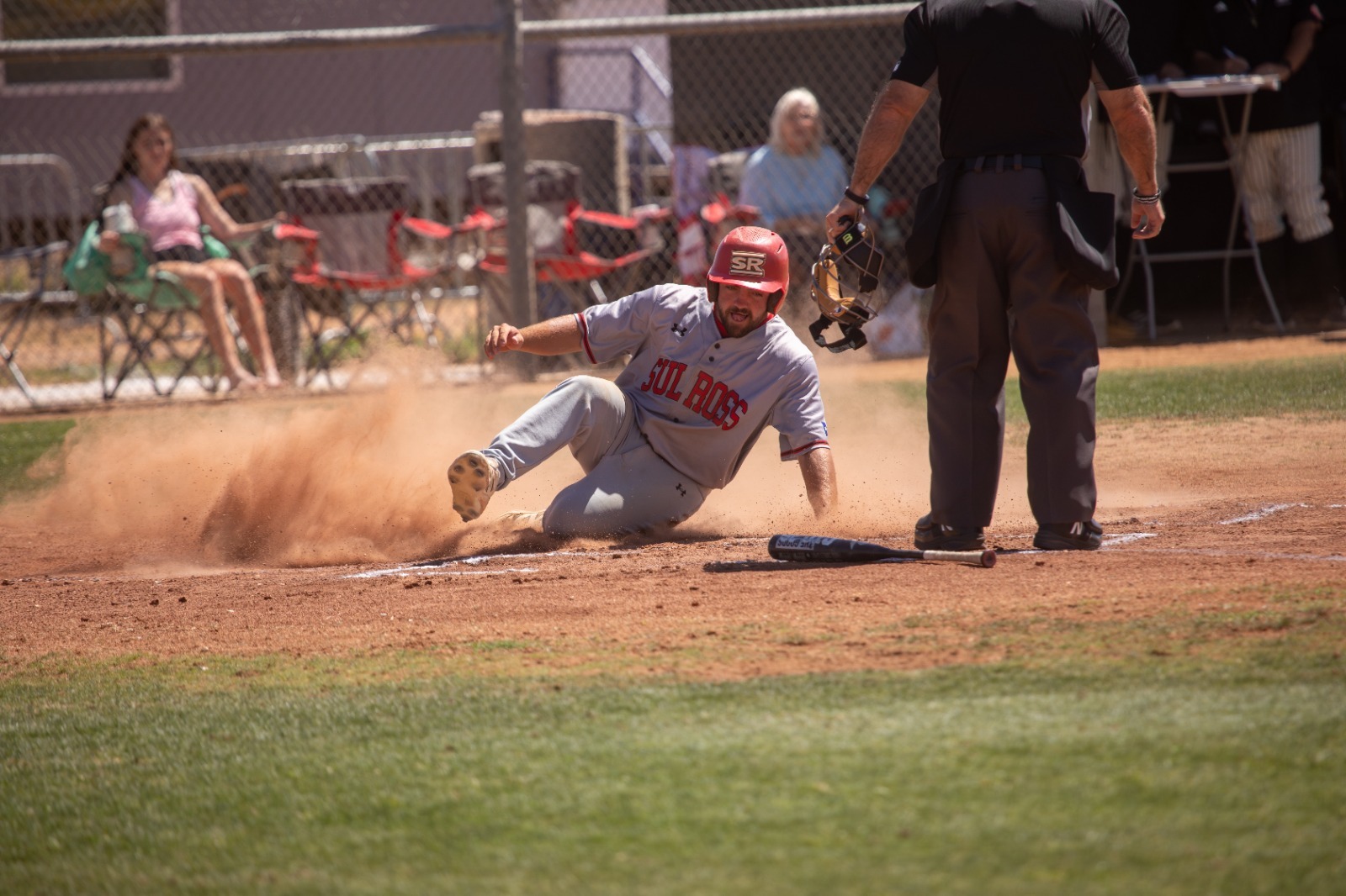 Brock Rogers Sliding Home Baseball 2026