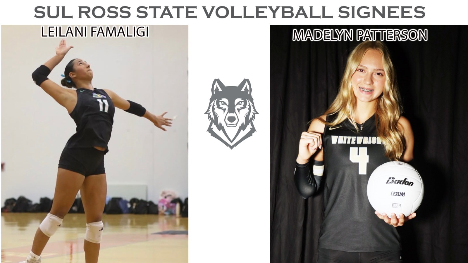 26VB Leilani Famaligi (El Paso, Texas) and Madelyn Patterson (Whitewright, Texas) set to go for Lobos