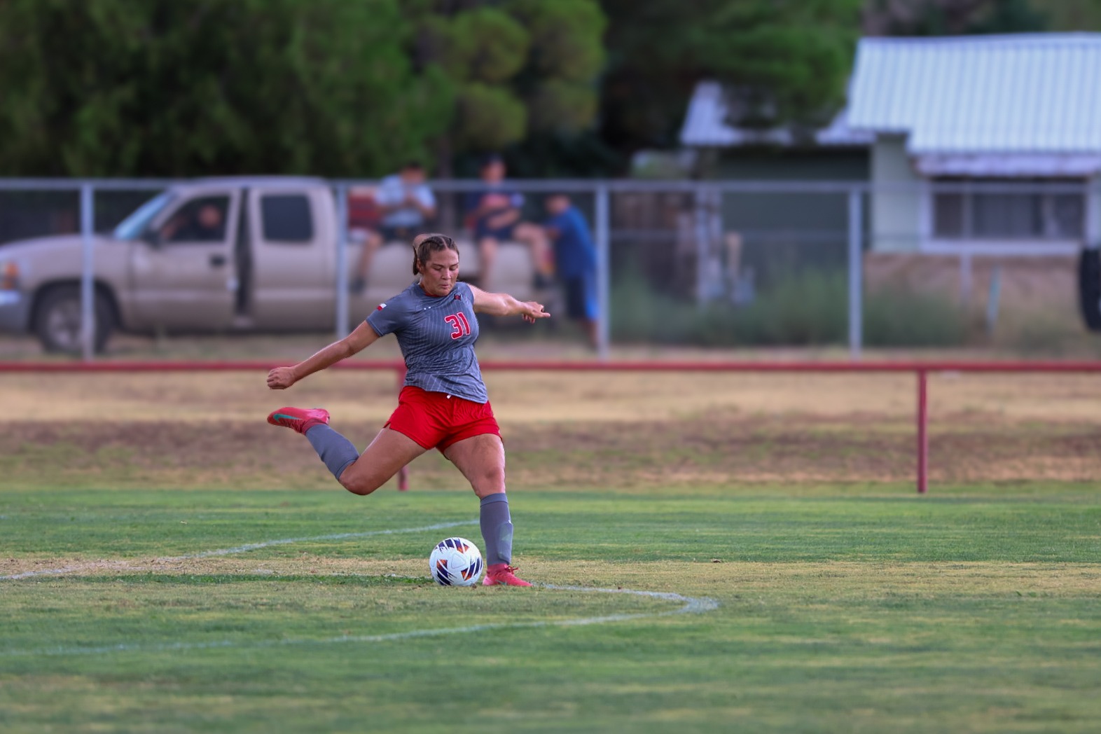 WSOC 26 Averi Culver bombs away