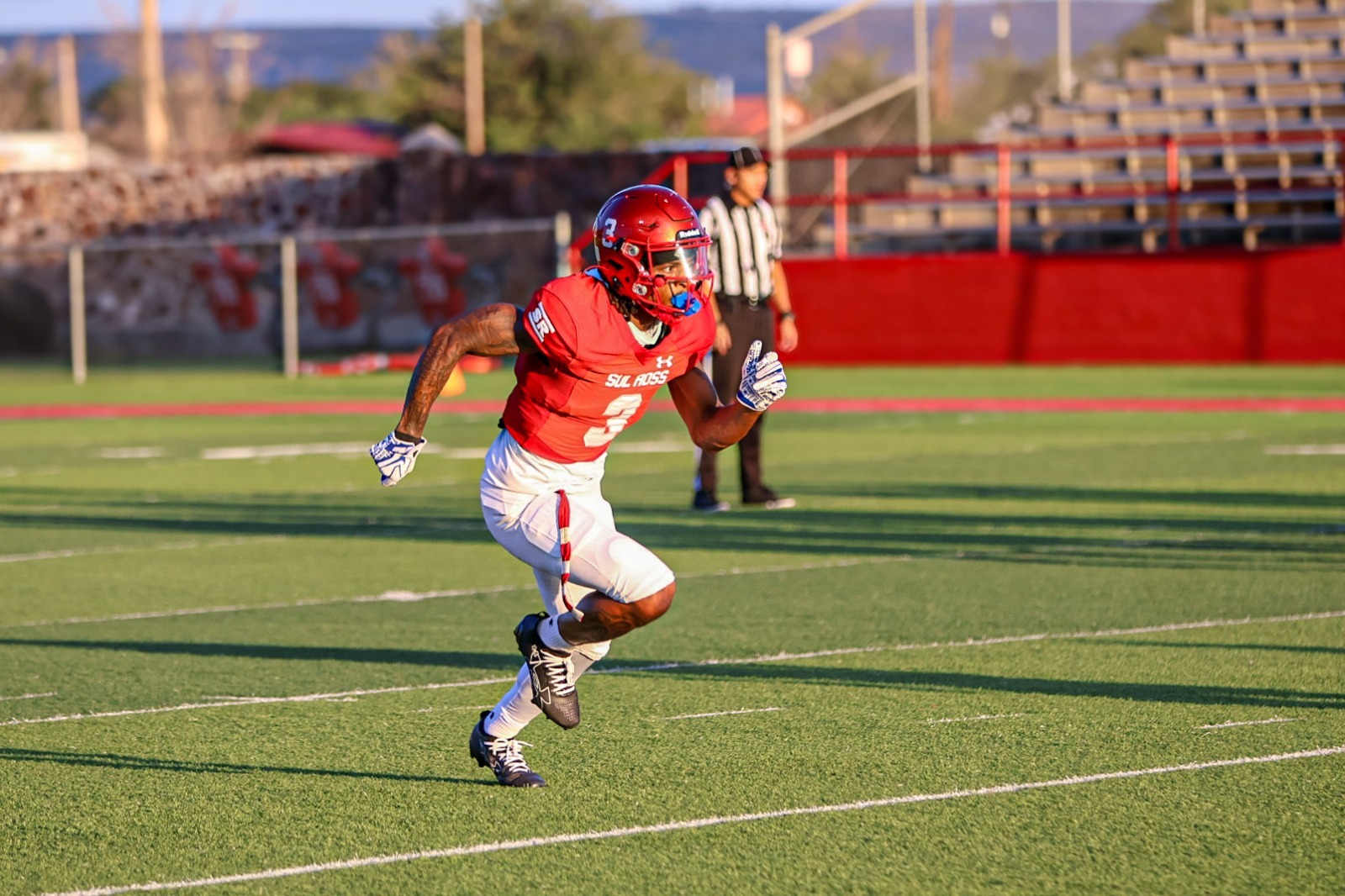 26 FB Jasen Sanford tracks them down