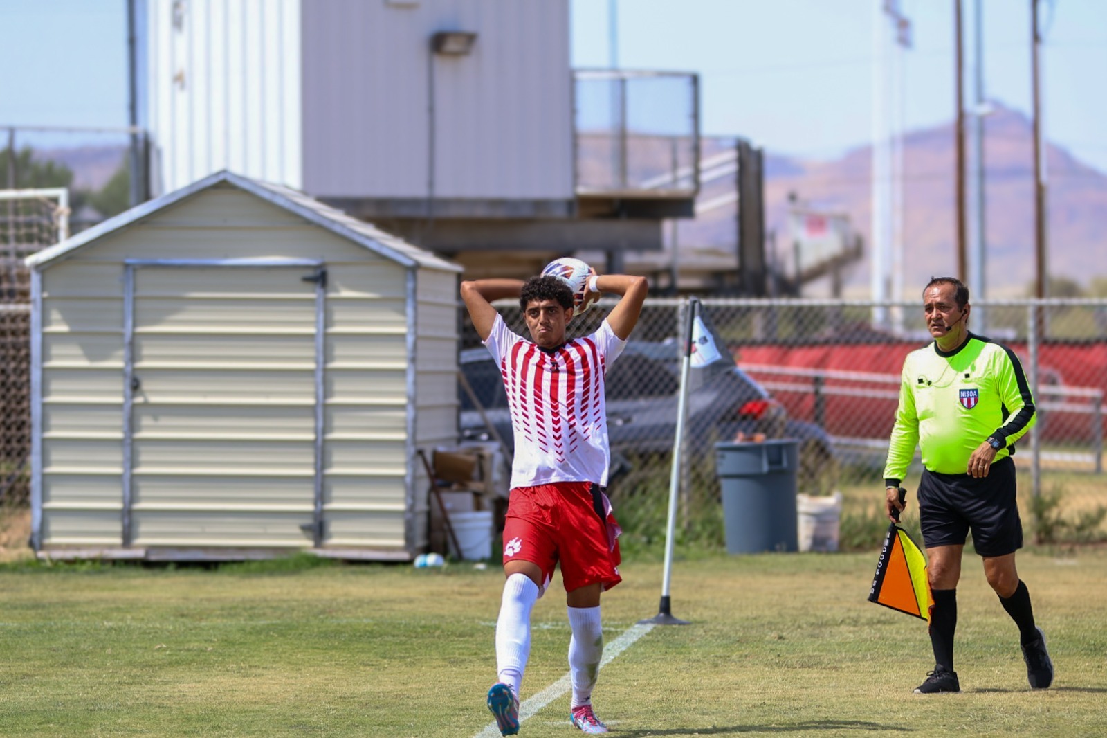 26 MSOC Lobos set to put the ball in play