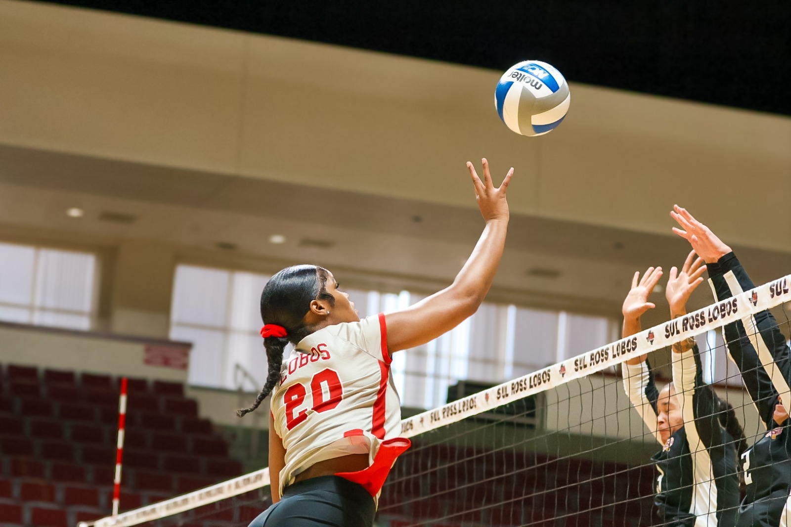 VB 26 Neeyah Stevenson swings away