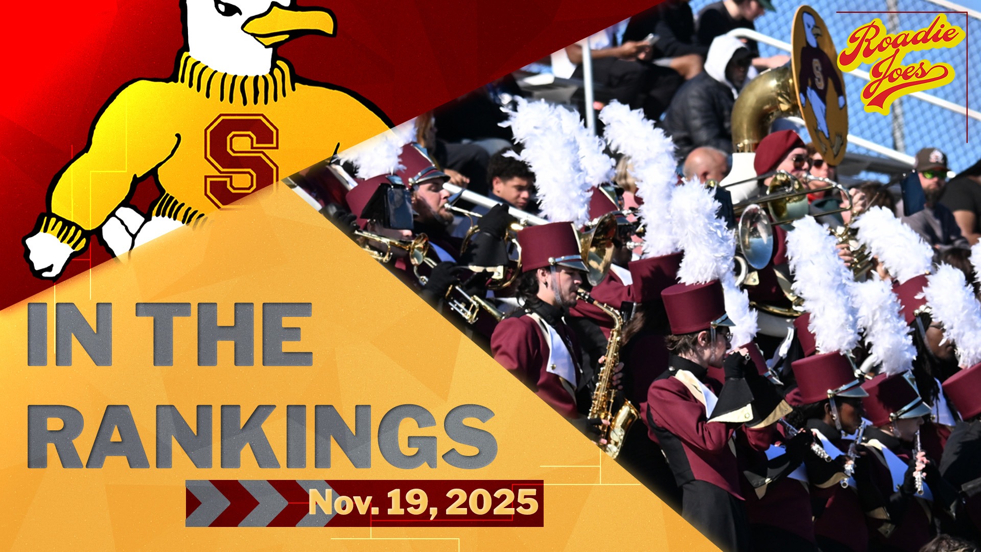  Roadie Joes Rankings, 11-19-25