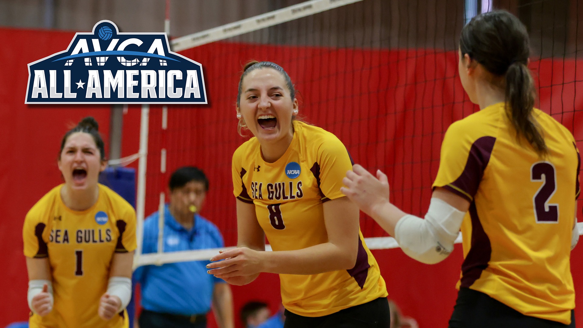 Gwen Eustace, AVCA First-Team All-American