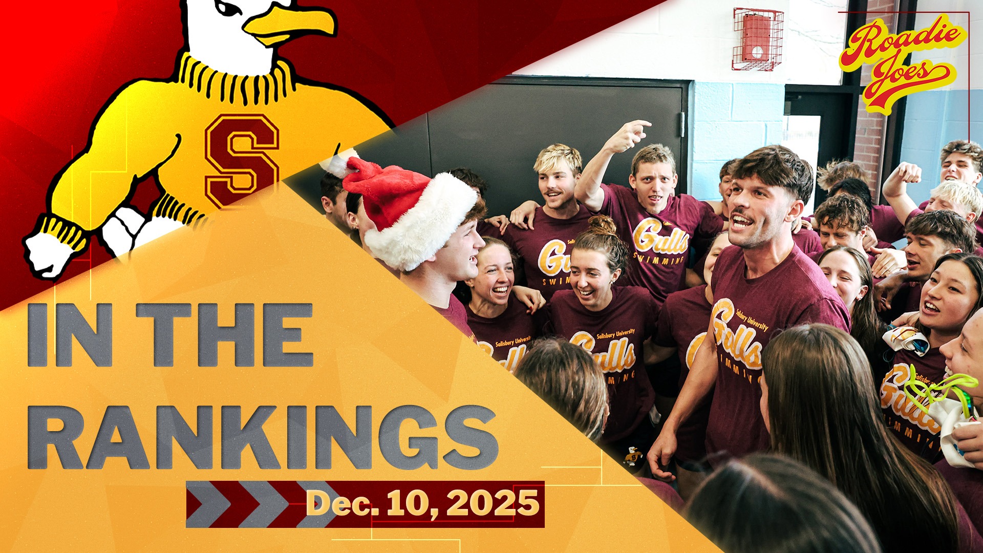 Roadie Joes Rankings, 12-10-25