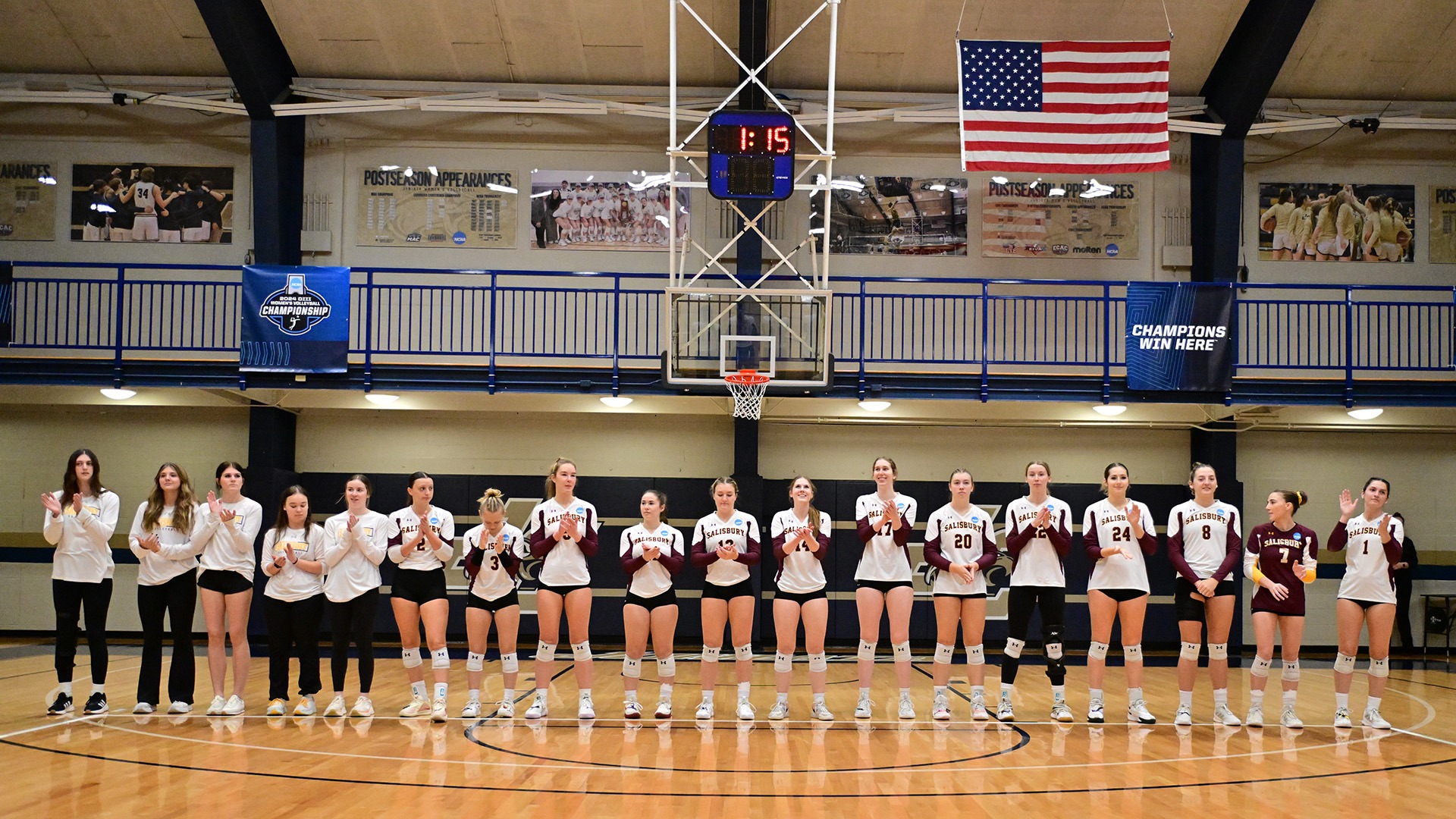 Salisbury Volleyball, 11-21-24