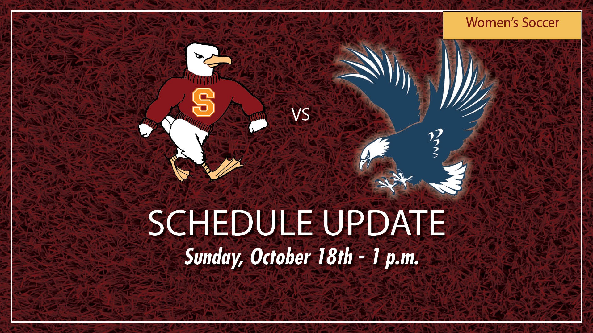 Wsoc schedule change 10.16