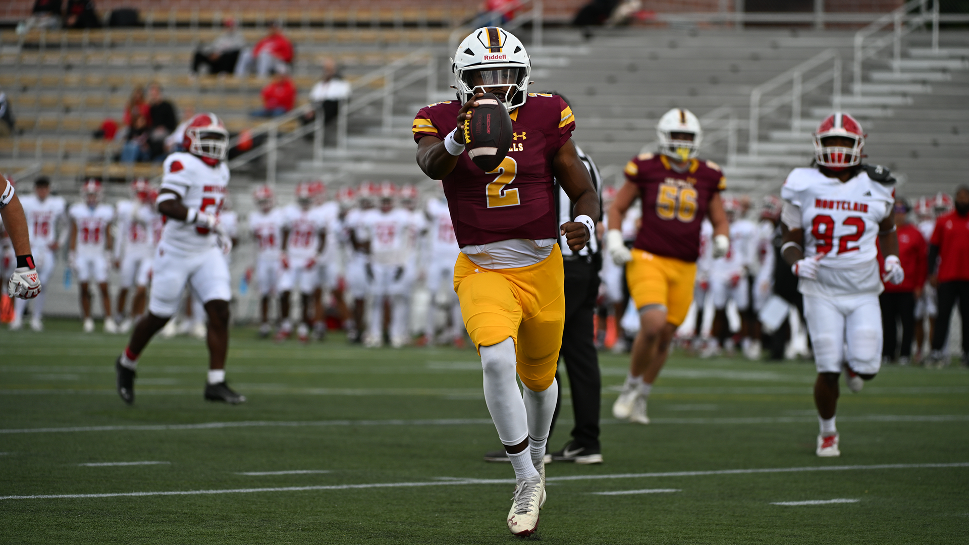 McGowan Touchdown senior day