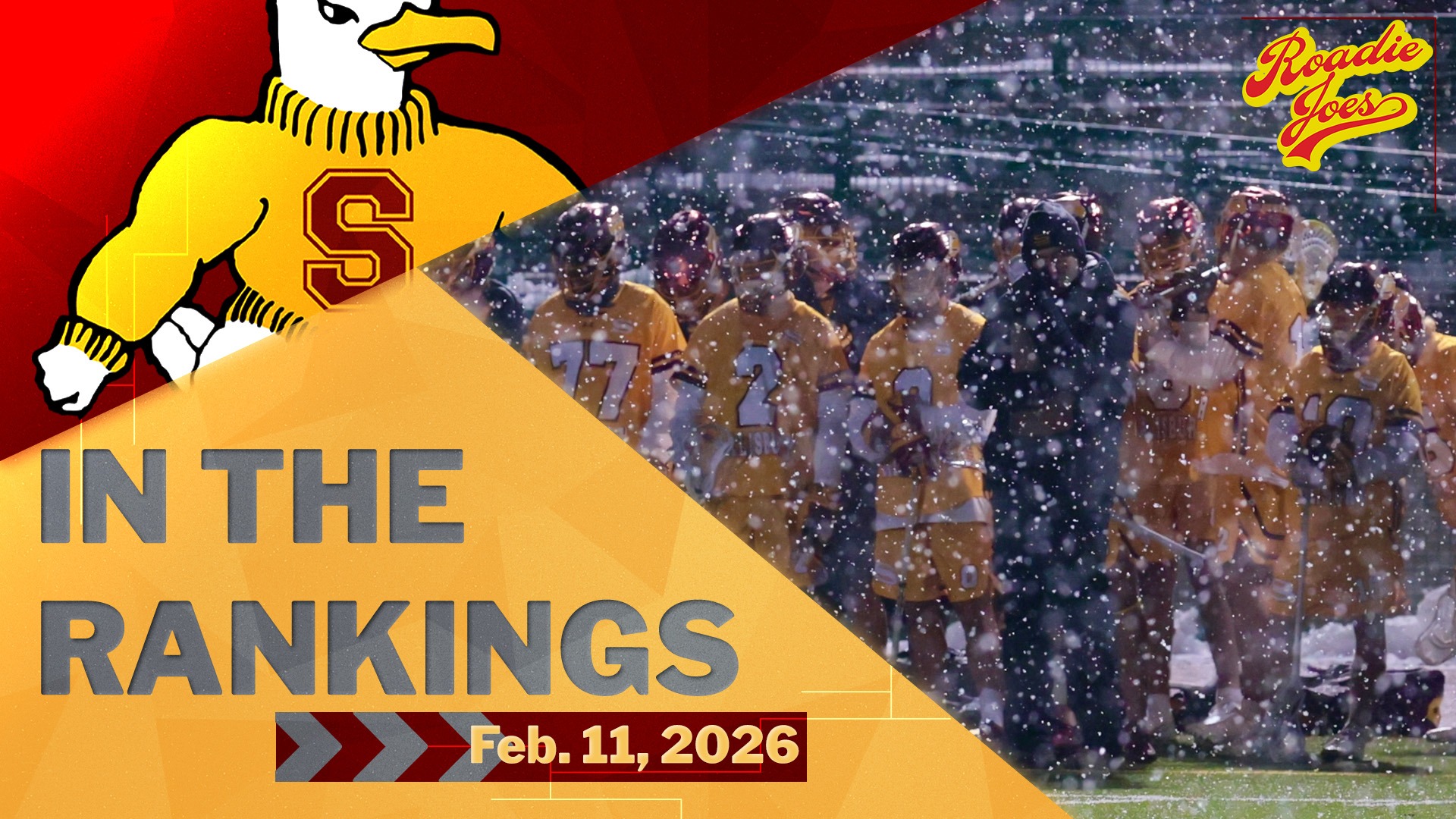 Roadie Joes Rankings 2-11-26