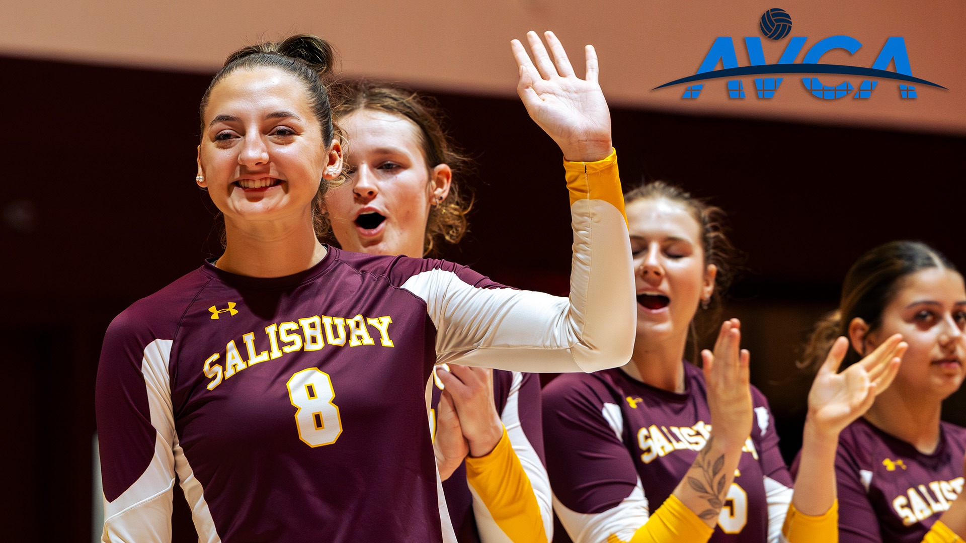 Gwen Eustace AVCA Ambassador Tour banner