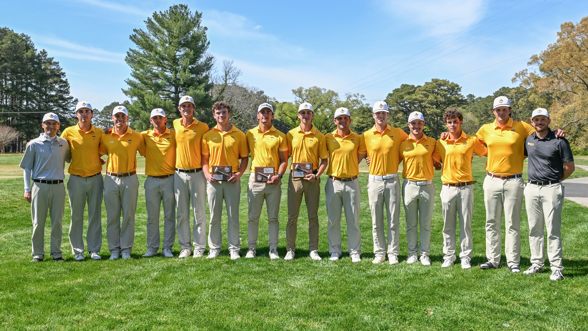 Men's Golf Wins Sea Gull Invitational, 4-12-26