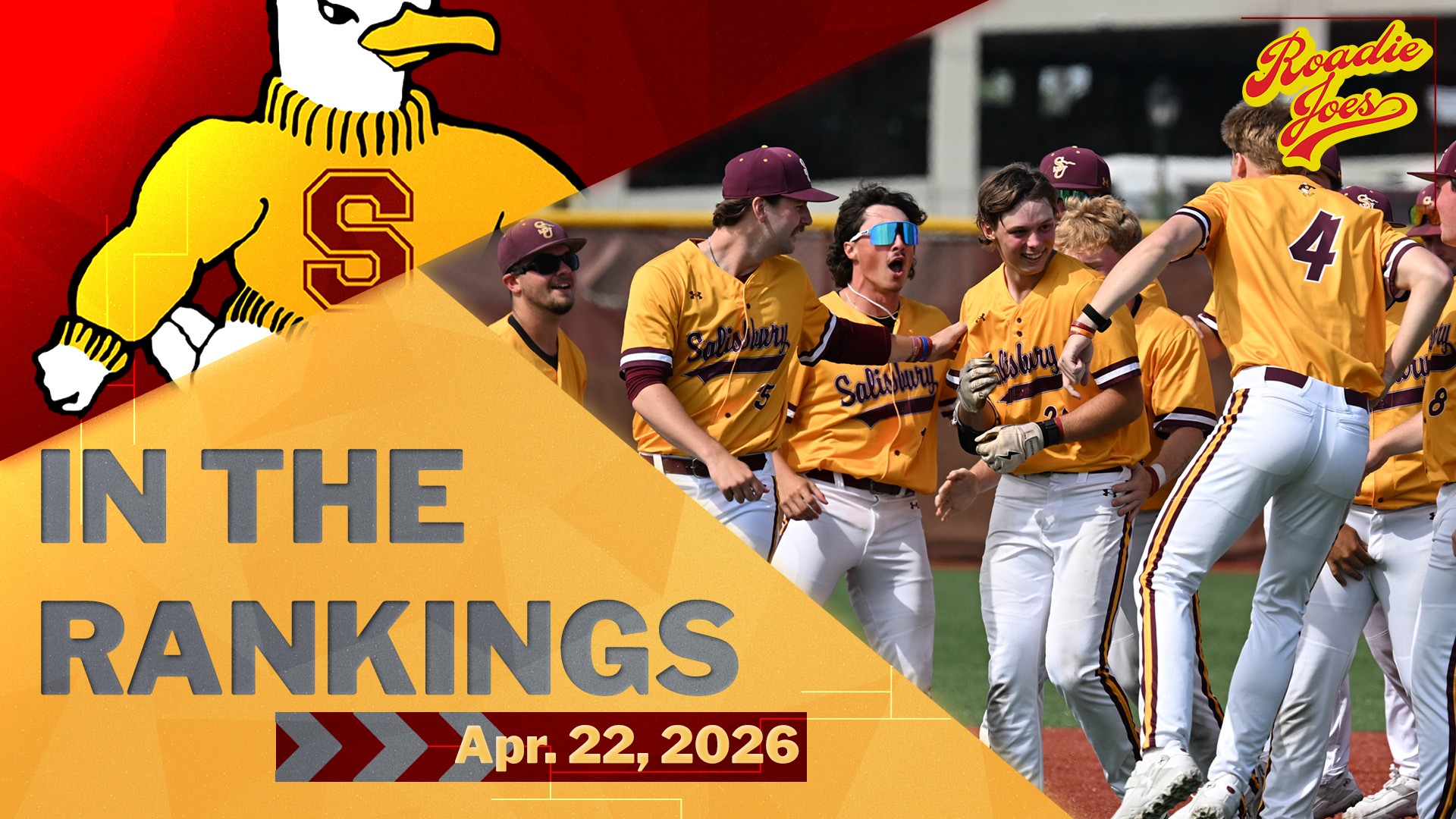 Roadie Joes Rankings, 4-22-26