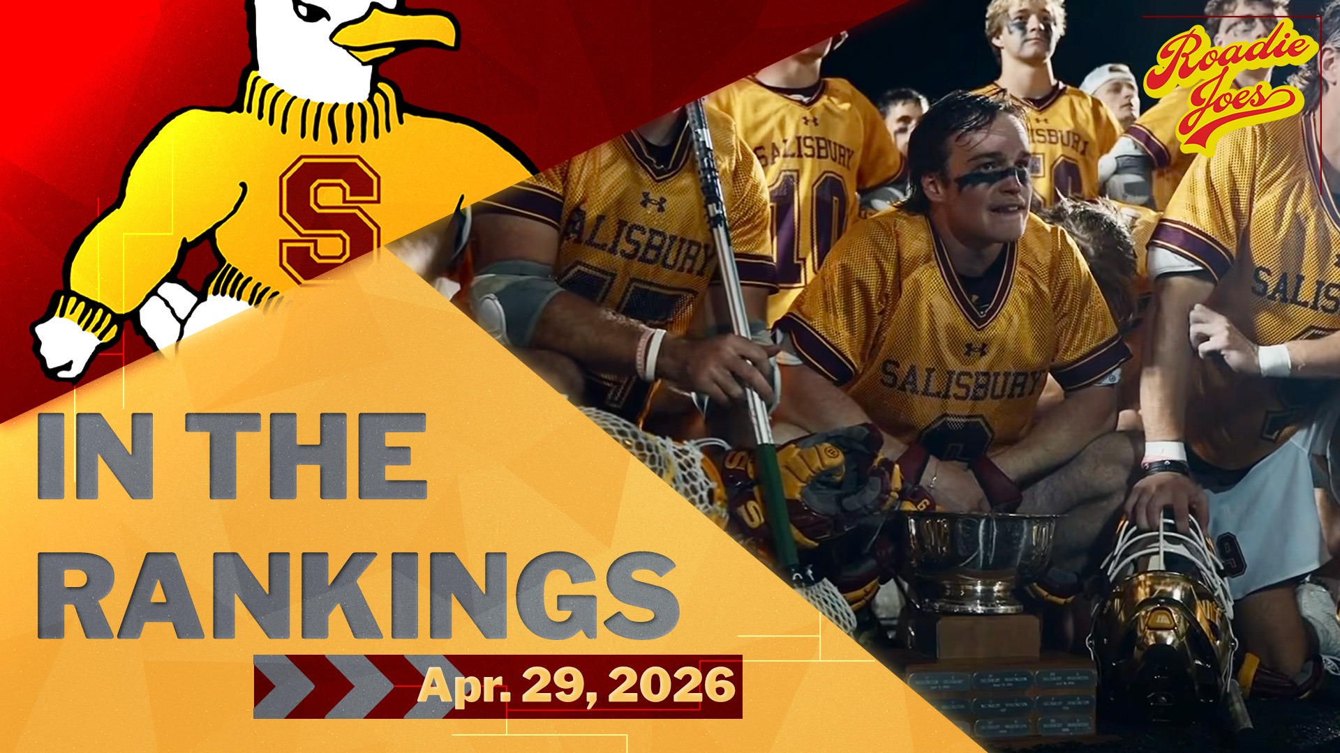 Roadie Joes Rankings, 4-29-26