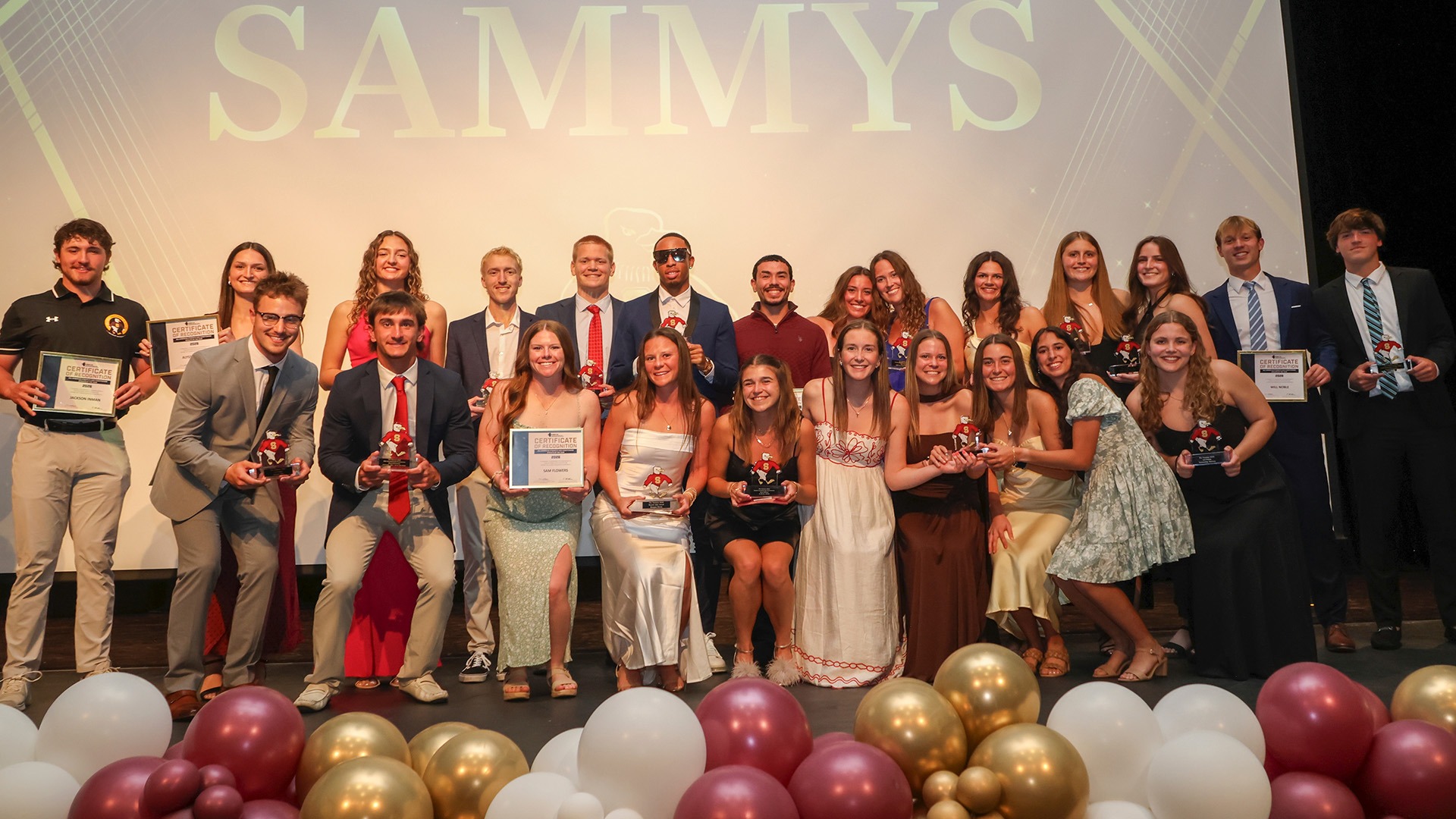 Sammys Award Winners 4-28-26