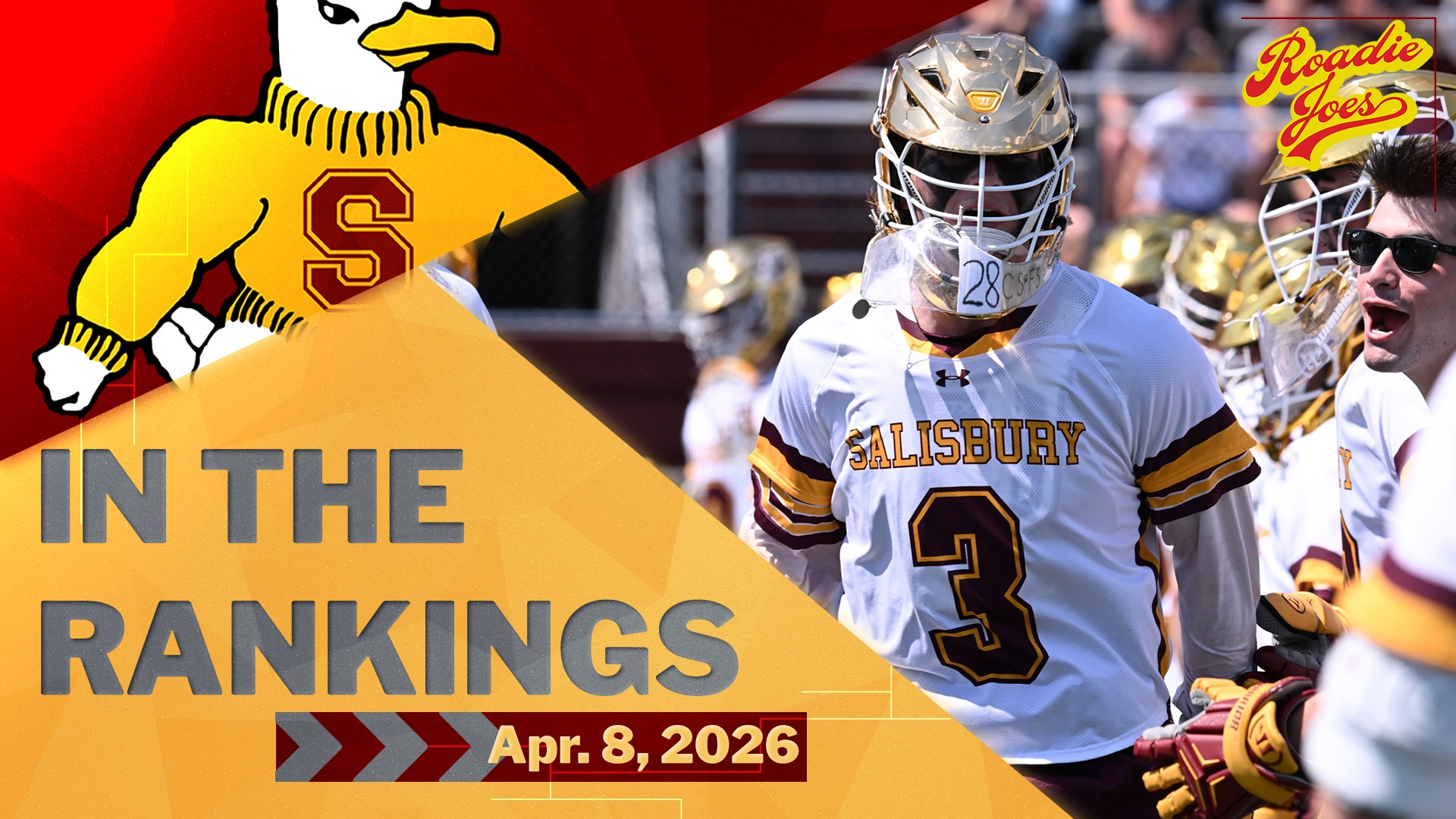 Roadie Joes Rankings, 4-8-26