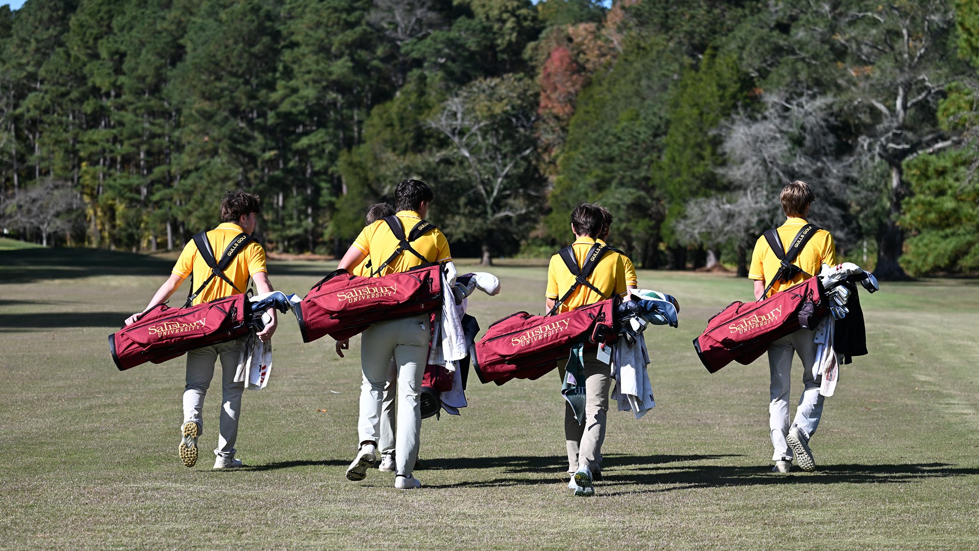 Men's Golf Team Walking, 10-23-25