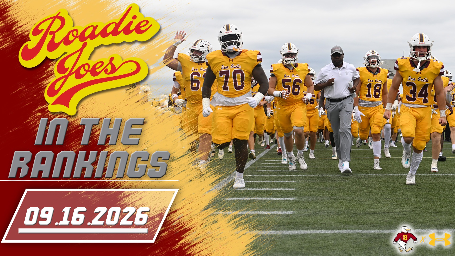 Roadie Joes Rankings 9-16-26